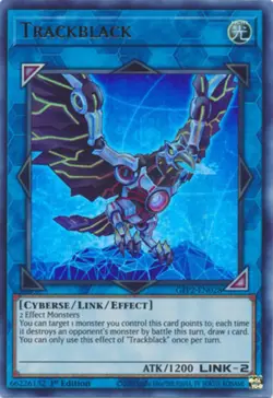 Trackblack - GFP2-EN028 - Ultra Rare - 1st Edition Near Mint Yugioh! Card - Image 1
