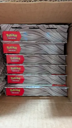 POKEMON Lot of 6 Mabosstiff ex Showcase Box Sealed with 3 Packs & 1 Foil - Image 2
