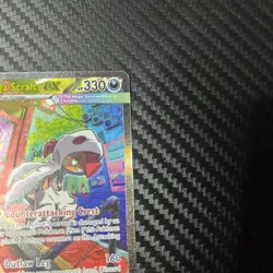 Pokemon Mega Scrafty ex 285/217 Ascended Heroes Special Illustration Rare NM - Image 3