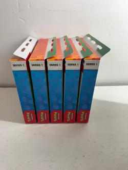 Pokemon TCG First Partner Illustration Collection Box Series 1 (LOT OF 5 SEALED) - Image 4