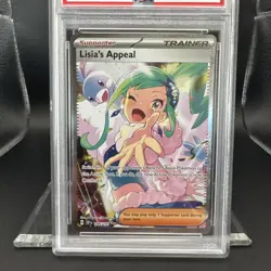 2024 Pokemon Surging Sparks Lisia’s Appeal #246 SIR Graded PSA 10 - Image 3