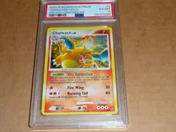 2009 Pokemon PLATINUM CHARIZARD HOLO ARCEUS CRACKED ICE #1 PSA 6 - Image 1