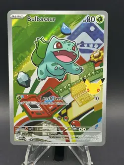 Pokemon TCG First Partner Bulbasaur 037 Black Star Promo - Image 1
