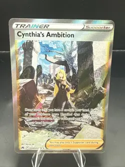 Pokemon Cynthia's Ambition GG60/GG70 Crown Zenith: Galarian Gallery Holo - Image 2