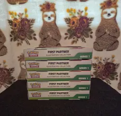 Pokemon First Partner Illustration Collection Lot Of 5 Sealed - Image 4