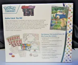 Pokemon TCG Scarlet & Violet 151 ETB Elite Trainer Box Pristine 820650853159 - Image 2