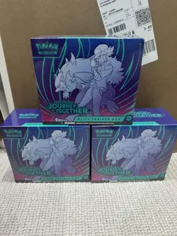 Pokemon Journey Together Elite Trainer Box ETB x3 - Brand New / Factory Sealed! - Image 1