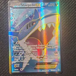 Pokemon Sharpedo EX 152/160 XY Primal Clash Ultra Rare Holo Full Art 170 HP - Image 1