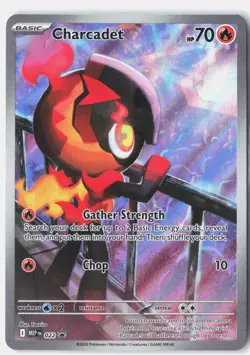 Charcadet - 022 022 Holo Promo ME: Mega Evolution Promo Pokemon Holo NM - Image 1