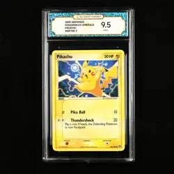 TQG 9.5 MINT+ 2005 Pokemon ENG Pikachu 60/106 C - Image 1