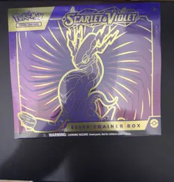 Nintendo Pokemon TCG Scarlet & Violet Elite Trainer Box - 9 Packs 820650853418 - Image 1