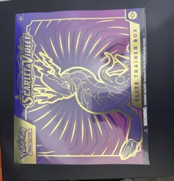 Nintendo Pokemon TCG Scarlet & Violet Elite Trainer Box - 9 Packs 820650853418 - Image 2