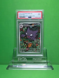 POKEMON 2025 MEGA EVOLUTION PROMO HAUNTER PROMO 027 PSA 9 - Image 1