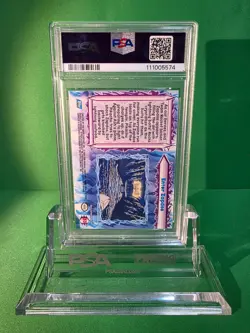 POKEMON 2000 TOPPS POKEMON THE MOVIE ENTER ZAPDOS FOIL #33 PSA 6 - Image 2