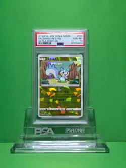 POKEMON 2018 ULTRA SHINY GX JP PACHIRISU REVERSE FOIL 035 PSA 10 - Image 1