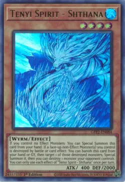 Tenyi Spirit - Shthana - GFP2-EN084 - Ultra Rare - 1st Edition Near Mint Yugioh! - Image 1