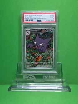 POKEMON 2025 MEGA EVOLUTION PROMO HAUNTER PROMO 027 PSA 9 - Image 1