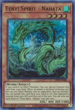 Tenyi Spirit - Nahata - GFP2-EN086 - Ultra Rare - 1st Edition Near Mint Yugioh! - Image 1