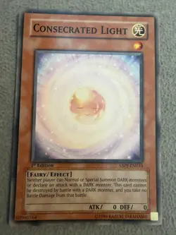 Yu-Gi-Oh! Consecrated Light ABPF-EN033 1st Edition Common - NM - Image 1