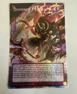 Dominus Purge Starlight Rare Extended Art RA05-EN150 Yugioh - Image 1