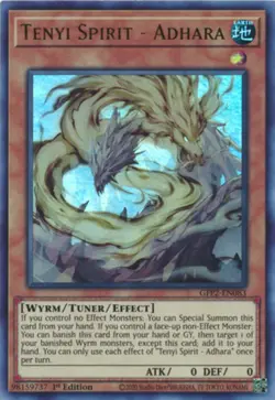 Tenyi Spirit - Adhara - GFP2-EN083 - Ultra Rare - 1st Edition Near Mint Yugioh! - Image 1