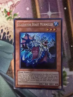 YU-GI-OH! TCG GLADIATOR BEAST MURMILLO LCGX-EN236 UNLIMITED NM SECRET - Image 1