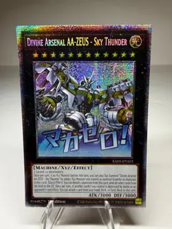 Divine Arsenal AA-ZEUS - Sky Thunder RA05-EN103 Ultra Rare YuGiOh! - Image 1