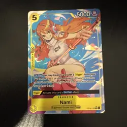 One Piece TCG Two Legends Nami OP08-106 Super Rare English Alternate Art - Image 1
