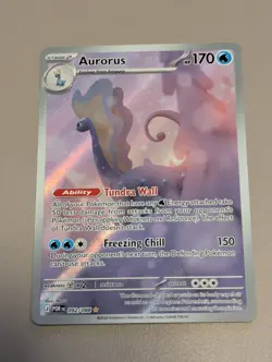 Pokemon Perfect Order AURORUS 092/088 Illustration Rare Card MINT-NM - Image 1
