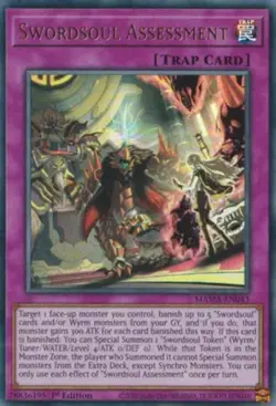Swordsoul Assessment - MAMA-EN043 - Ultra Rare - 1st Edition Near Mint Yugioh! C - Image 1