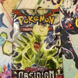 Pokemon Obsidian Flames Booster Pack - Scarlet & Violet 03 10 Trading Cards - Image 3