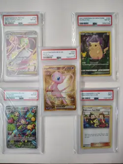 5 PSA Graded Pokemon Card Lot Collection All NM/Mint Condition! - Image 1