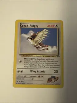 Koga’s Pidgey 49/132 Pokemon Card Gym Challenge - Image 2