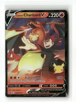 SWSH: Sword & Shield Promo Cards #SWSH133 Lance's Charizard V - Image 1