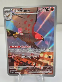 Pokemon Card TCG: Perfect Order: Talonflame 091/088 Illustration Rare (IR) NM - Image 1
