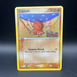 Trapinch 68/108 Power Keepers Stamped Reverse Holo Pokemon TCG Card - Very LP - Image 1