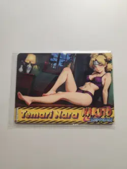 Temari Nara Naruto Custom Glow In The Dark Waifu Card Feet Fan Art 6 - Image 1