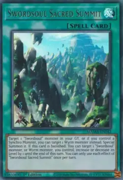 Swordsoul Sacred Summit - MAMA-EN042 - Ultra Rare - 1st Edition Near Mint Yugioh - Image 1