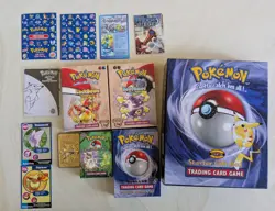 WOTC VTG Pokemon Jungle Fossil Base Theme Decks Cards Boxes Inserts Extras - Image 1