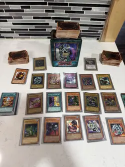 Vintage Yu-Gi-Oh Card Lot 400+Blue Eyed White Dragon Dark Magician Holos Bulk - Image 2