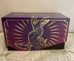 JUST THE BOX Pokemon Miraidon Scarlet & Violet ETB Box for Trading Card Game - Image 1