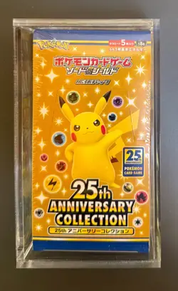Pokemon Card 25th Anniversary Collection Booster Box Japanese SEALED - Image 2