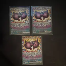 1 for 30$ Pokemon Pecharunt ex Pokemon TCG Card Lot 3 Cards Holo ex Standard - Image 1