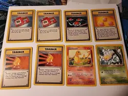 Pokemon Base Set Unlimited Card Lot Of 42 Common, Uncommon, And Rares! Damaged - Image 5