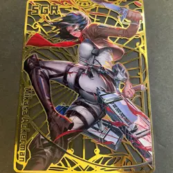 Goddess Story Gold METAL Card - Maiden Party - NO Serial Number - Titan **READ** - Image 1