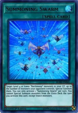 Summoning Swarm - BLHR-EN040 - Ultra Rare - 1st Edition Near Mint Yugioh! Card - Image 1