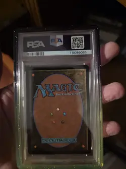 MTG Traveling Chocobo (Borderless) (Neon Ink Green) Final Fantasy Foil PSA 10 - Image 2