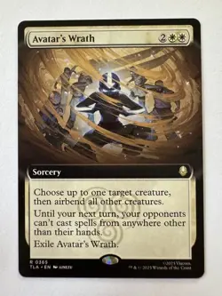 Magic (mtg): Avatar's Wrath (Extended Art) Avatar: The Last Airbender - Image 1
