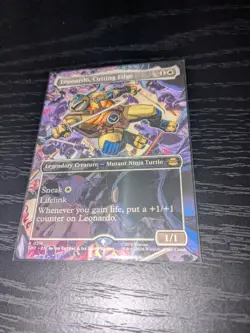 Leonardo, Cutting Edge Borderless NM Non-Foil R 0211 PZA Magic The Gathering - Image 1