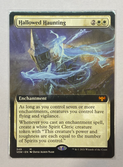 MTG - Innistrad: Crimson Vow - Hallowed Haunting - Extended Art - NM - Image 1